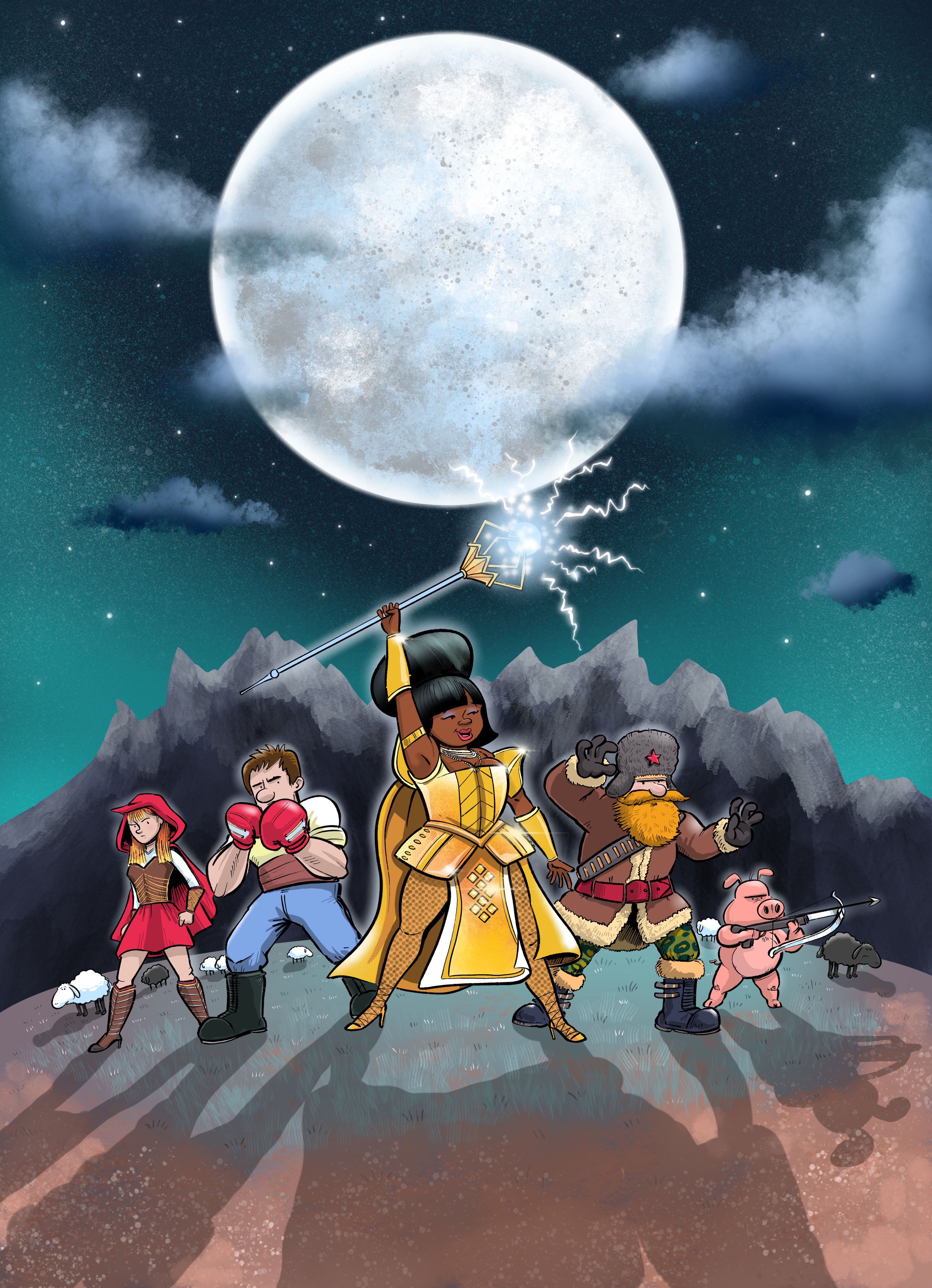 War &amp; Fleece Stand Together High Res